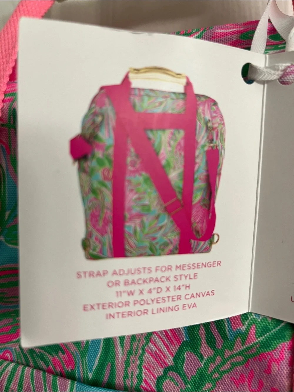 NWT Lilly Pulitzer Backpack Cooler Coming In Hot